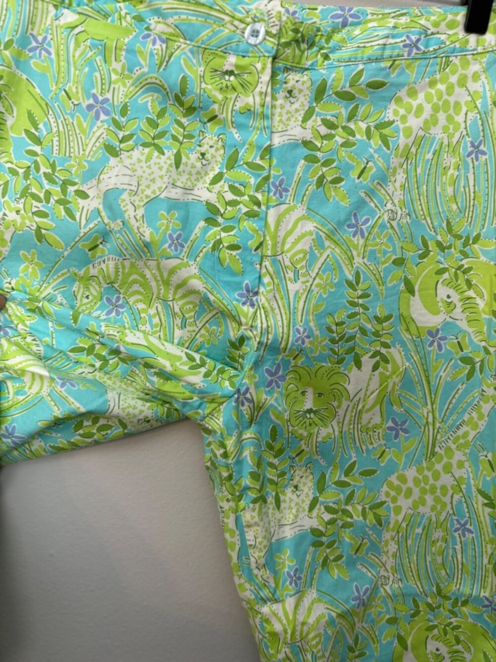 Vintage Lilly Pulitzer Cotton Lightweight Beach Vacation Jungle Resortwear - Picture 2 of 9